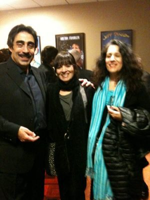 Alia Thabit with Simon Shaheen and Elena Lentini